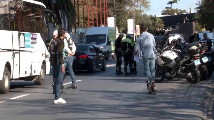 İstanbul’da elektrikli scooter denetimi
