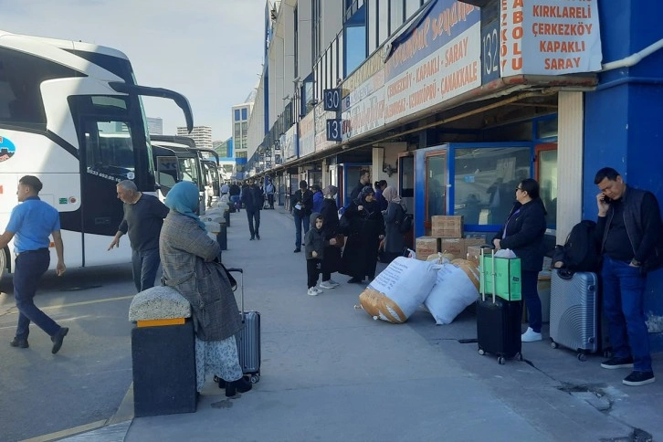 İstanbul'da Ramazan Bayramı öncesi otogarlarda son durum