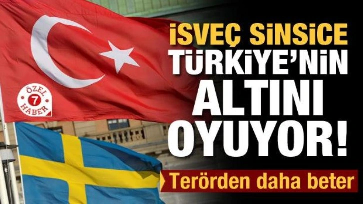 İsveç, sinsice Türkiye’nin altını oyuyor! Terörden daha beter