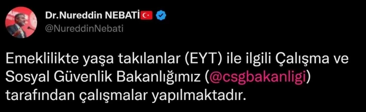 İşverenlerin EYT’de kıdem tazminatı yükünü karşılayabilecekleri kredi paketi için hazırlıklar başladı
