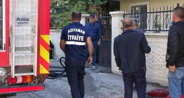 İtfaiye ekiplerinin dikkati ikametti kül olmaktan kurtardı