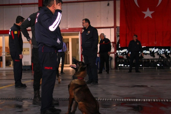 İtfaiye erinin eğittiği arama kurtarma köpekleri 18 kişinin hayatına dokundu