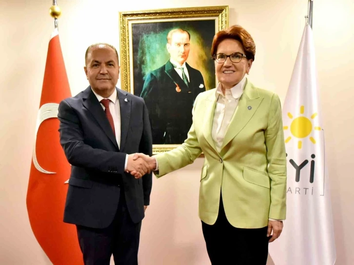 İYİ Parti lideri Akşener, Anavatan Partisi Genel Başkanı İbrahim Çelebi ile bir araya geldi
