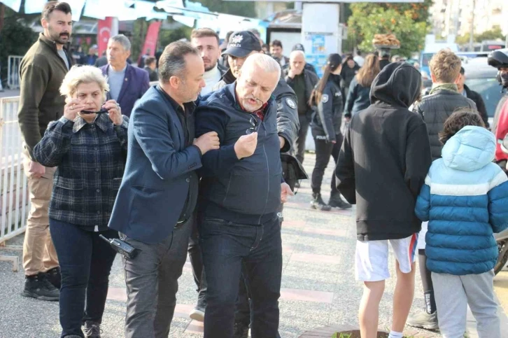 İYİ Parti’nin aday tanıtım toplantısı öncesinde gerginlik
