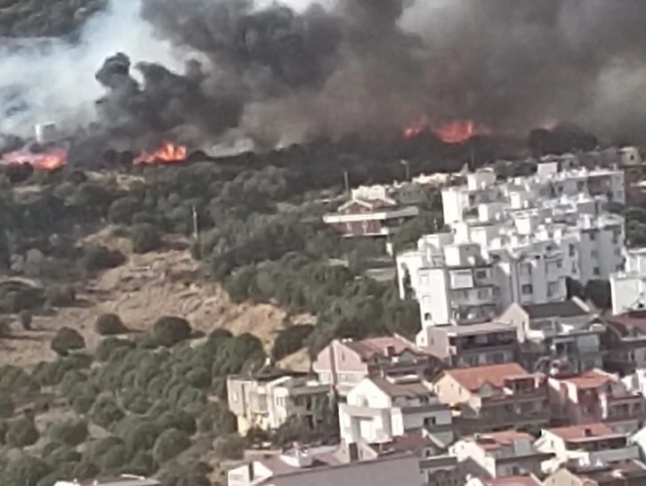 İzmir’de ormanlık alandaki yangın kontrol altında
