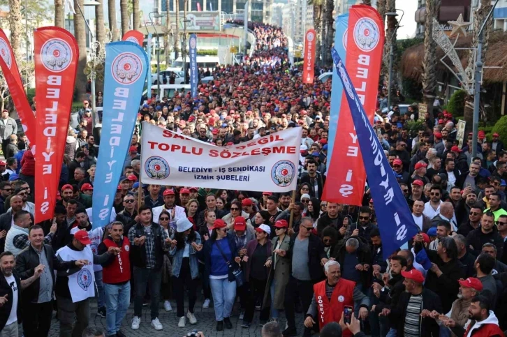 İzmir’de TİS görüşmeleri tıkandı, 6 bin işçi eyleme çıktı
