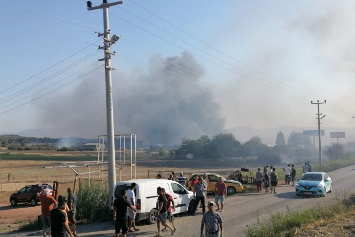 İzmir’de çıkan yangın kontrol altına alındı