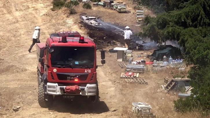 İzmir'de korkutan orman yangını!