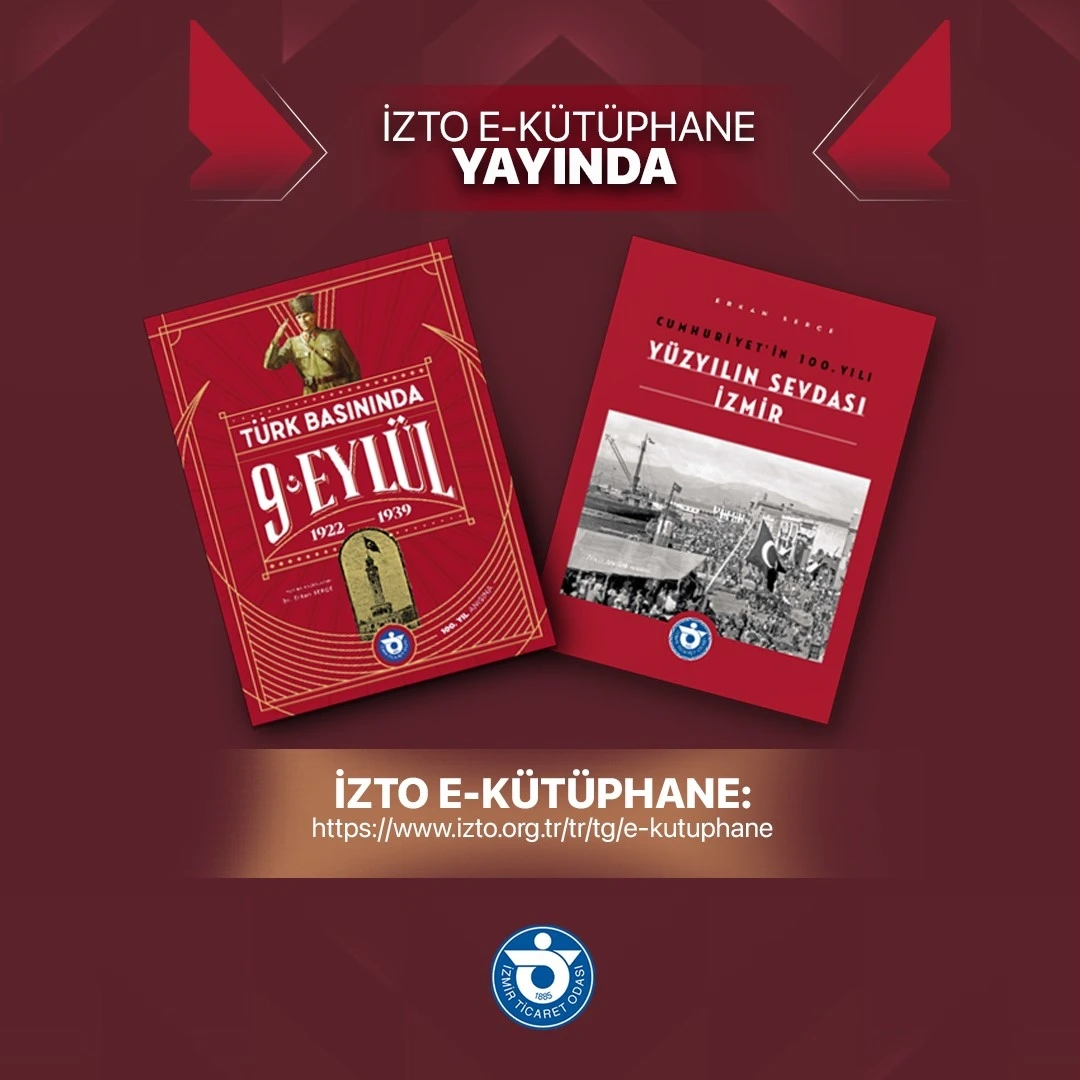 İZTO e-kütüphane yayında
