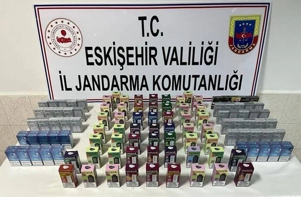 Jandarma’dan kaçak sigara operasyonu
