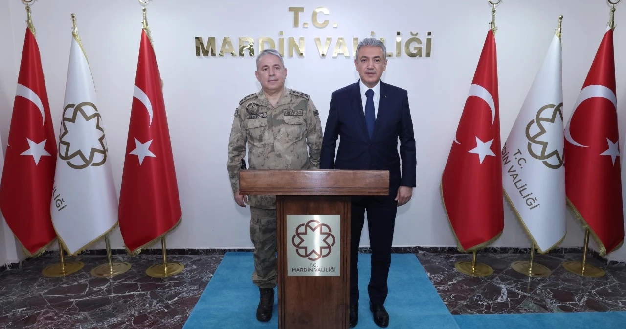 Jandarma Genel Komutan Yardımcısı Orgeneral Hüseyin Kurtoğlu Mardin'de