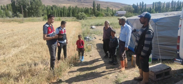 Jandarma Güven Timleri hafta sonu aralıksız çalıştı
