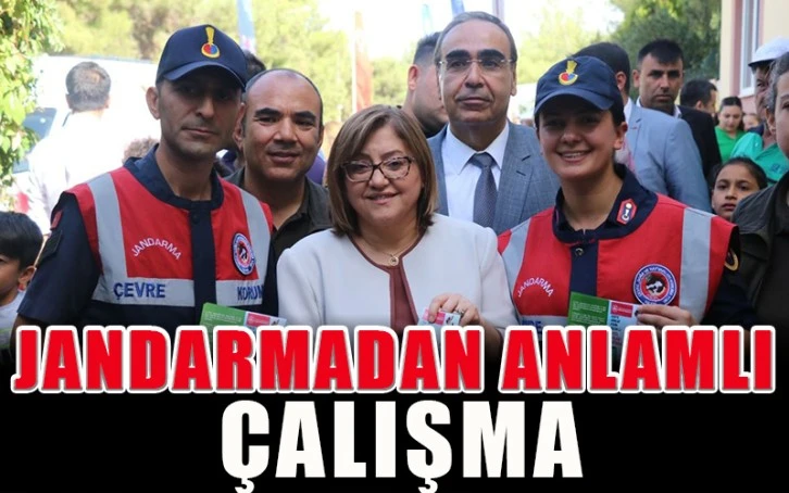 Jandarmadan anlamlı çalışma