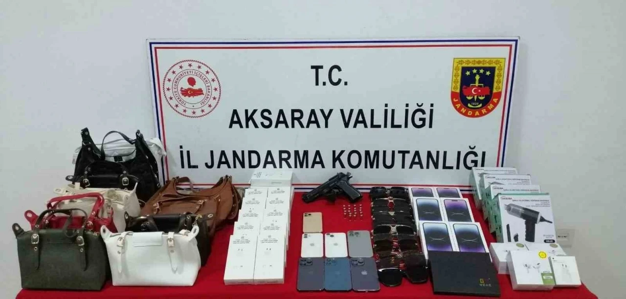 Jandarmadan gümrük kaçağı ürün operasyonu
