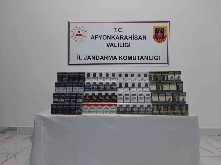 Jandarmadan ’Kaçak sigara’ operasyonu
