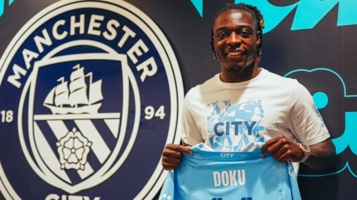 Jeremy Doku Manchester City'e transfer oldu