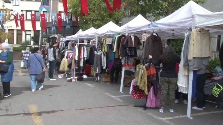 Kadıköy’de "Yeniden Kullanım Pazarı" 4’üncü kez açıldı
