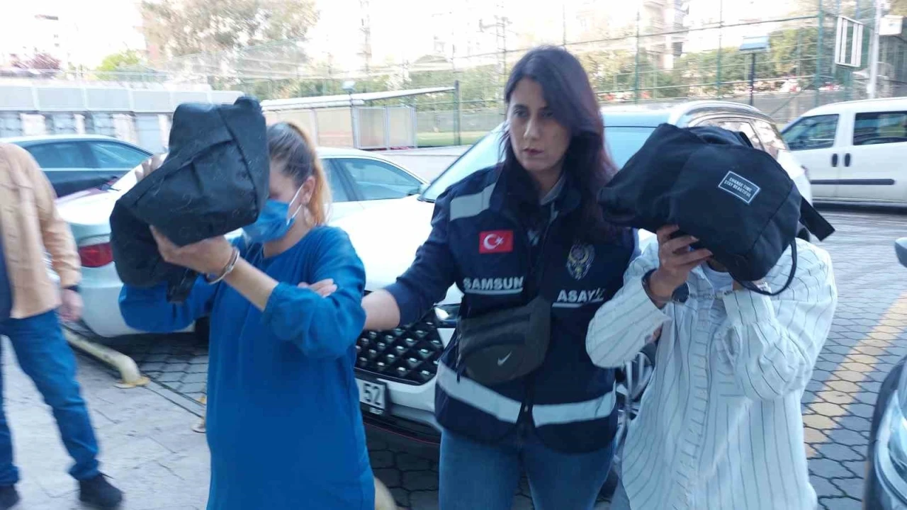 Kadın hırsızlar polisin takibi sonucu yakalandı
