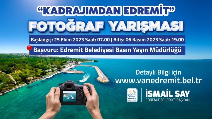 ‘Kadrajımdan Edremit Fotoğraf Yarışması’ başlıyor
