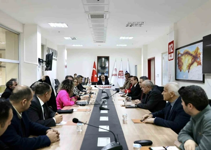 Kahramanmaraş depremine dair değerlendirme toplantısı yapıldı
