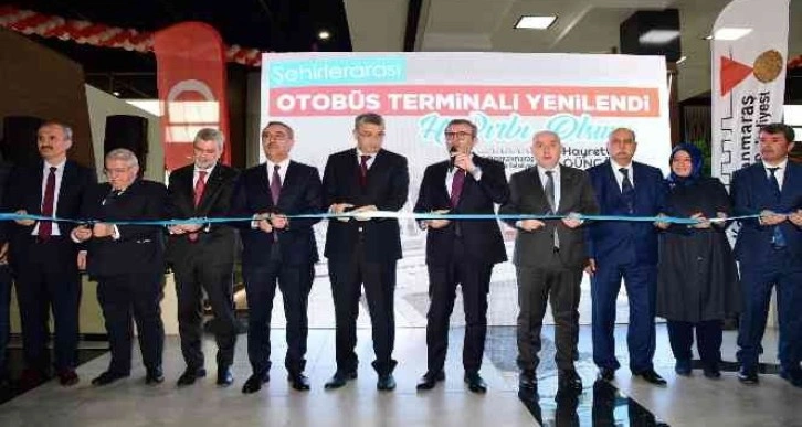 Kahramanmaraş şehirlerarası otobüs terminali açıldı