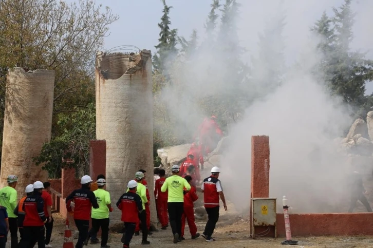 Kahramanmaraş’ta 6.1’lik deprem tatbikatı
