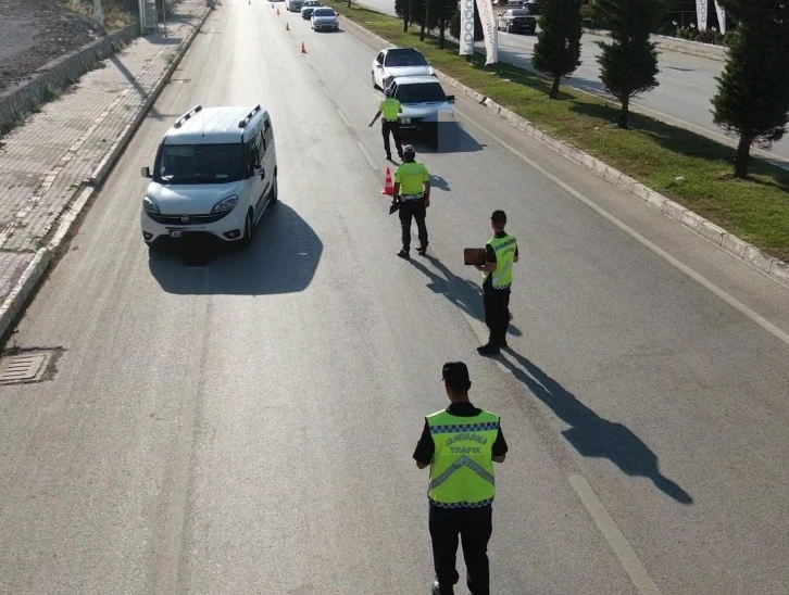 Kahramanmaraş’ta Kurban Bayramı trafik denetimi
