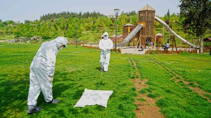 Kahramanmaraş’ta zararlılarla mücadele
