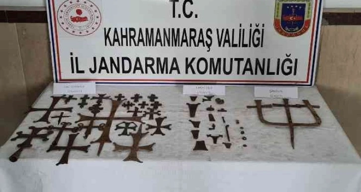 Kahramanmaraş’ta 44 adet tarihi eser ele geçirildi