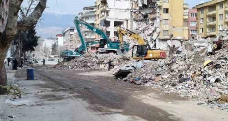 Kahramanmaraş'ta depremin verdiği yıkım böyle görüntülendi