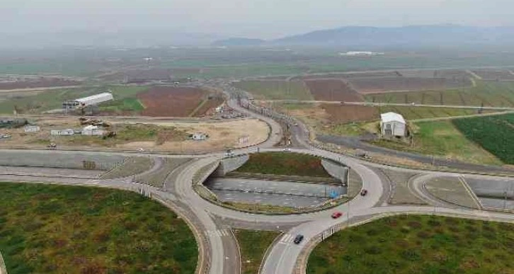 Kahramanmaraş’ta güney bağlantı yolu ulaşıma hazır