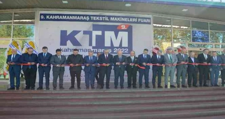 Kahramanmaraş’ta Tekstil Makineleri Fuarı kapılarını açtı