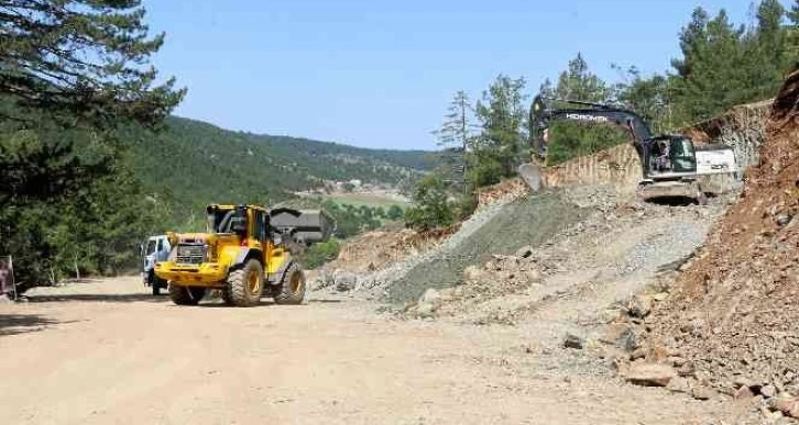 Kahramanmaraş’ta yol çalışmaları