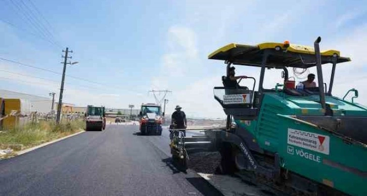 Kahramanmaraş’ta yol onarım çalışmaları