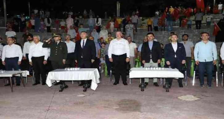 Kahta’da 15 Temmuz Demokrasi ve Milli Birlik Günü kutlandı