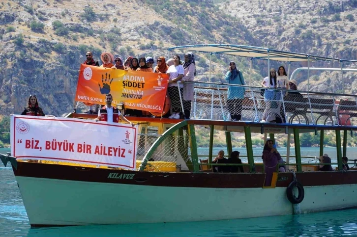 Kahtalı kadınlar için kültür turu düzenlendi
