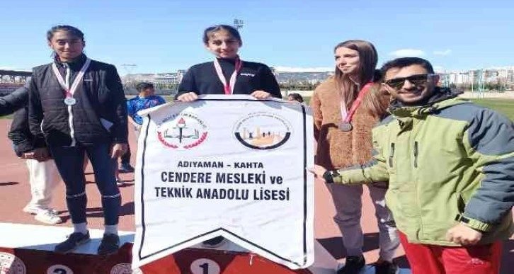 Kahtalı sporcular atletizm branşında 5 altın ile döndü