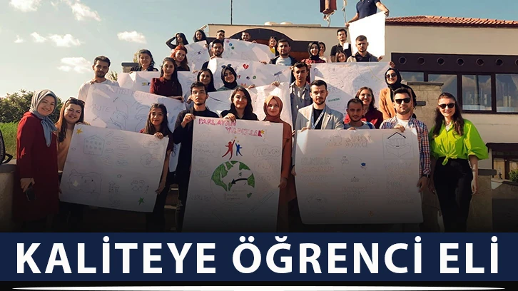 Kaliteye öğrenci eli