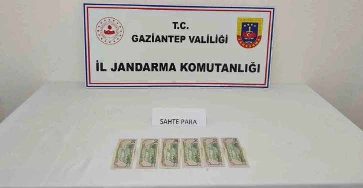 Kalpazanlık yapan şahsa jandarmadan suçüstü
