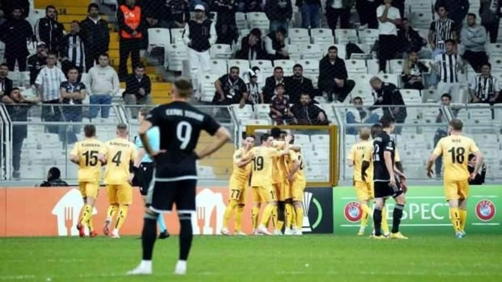 Kan kaybı sürüyor! Beşiktaş Avrupa'ya veda etti