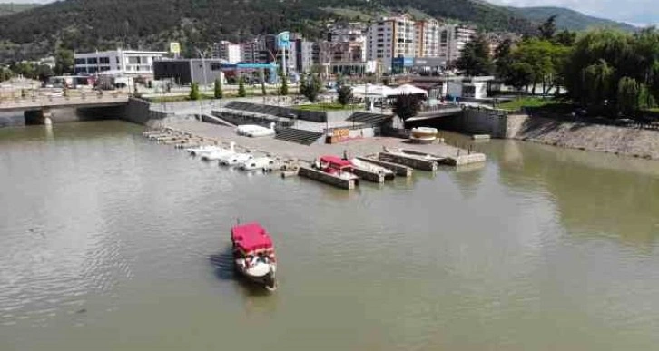 Kanal Tokat ve Osmanlı kayıkları yoğun ilgi görüyor