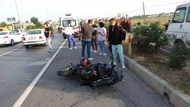 Kanser hastası sürücü fenalaşıp otomobilden indi, arkadan gelen araçlar birbirine girdi
