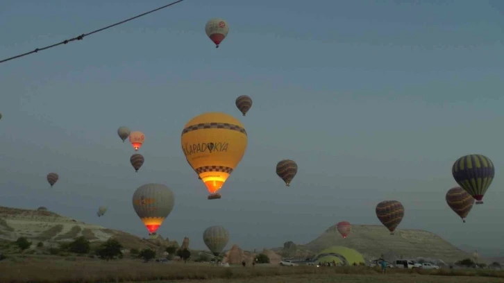 Kapadokya 7 ayda 1 milyon 892 bin 112 ziyaretçiyi ağırladı
