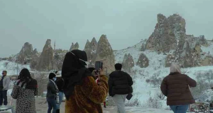 Kapadokya’da ziyaretçi sayısı artmaya devam ediyor