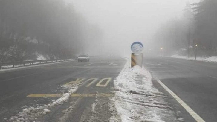 Kar ve sis! Meteoroloji'den çok sayıda il için uyarı geldi!