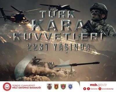 Kara Kuvvetleri 2231 yaşında
