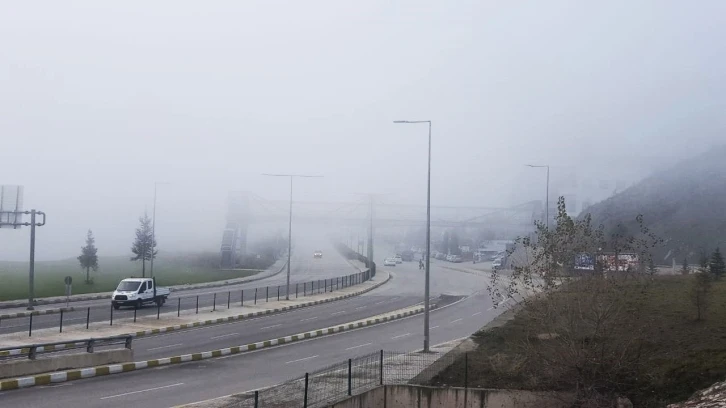 Karabük güne sis ile uyandı
