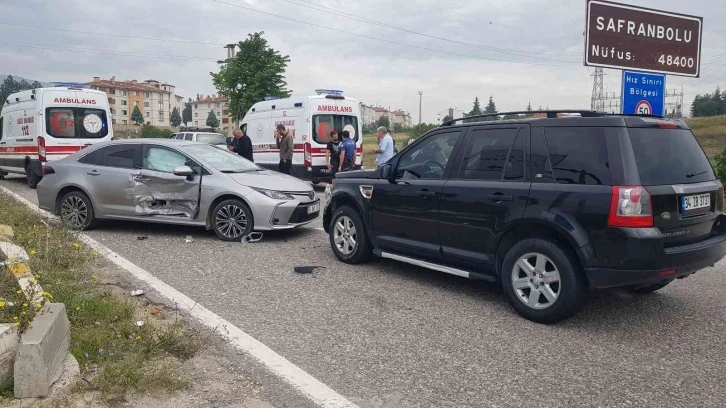 Karabük’te iki ayrı trafik kazası: 1’i çocuk 2 yaralı
