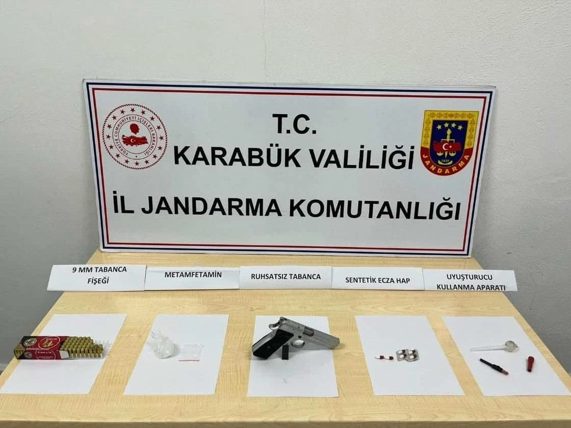 Karabük’te uyuşturucu operasyonu
