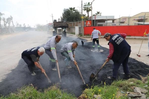 Karaduvar'ın yolları ve sokakları yenileniyor